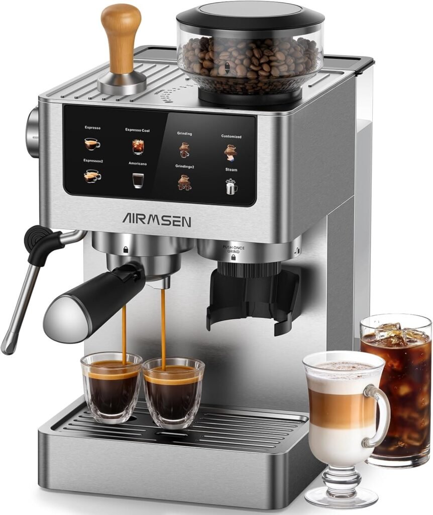 AIRMSEN Bean to Cup Coffee Machine