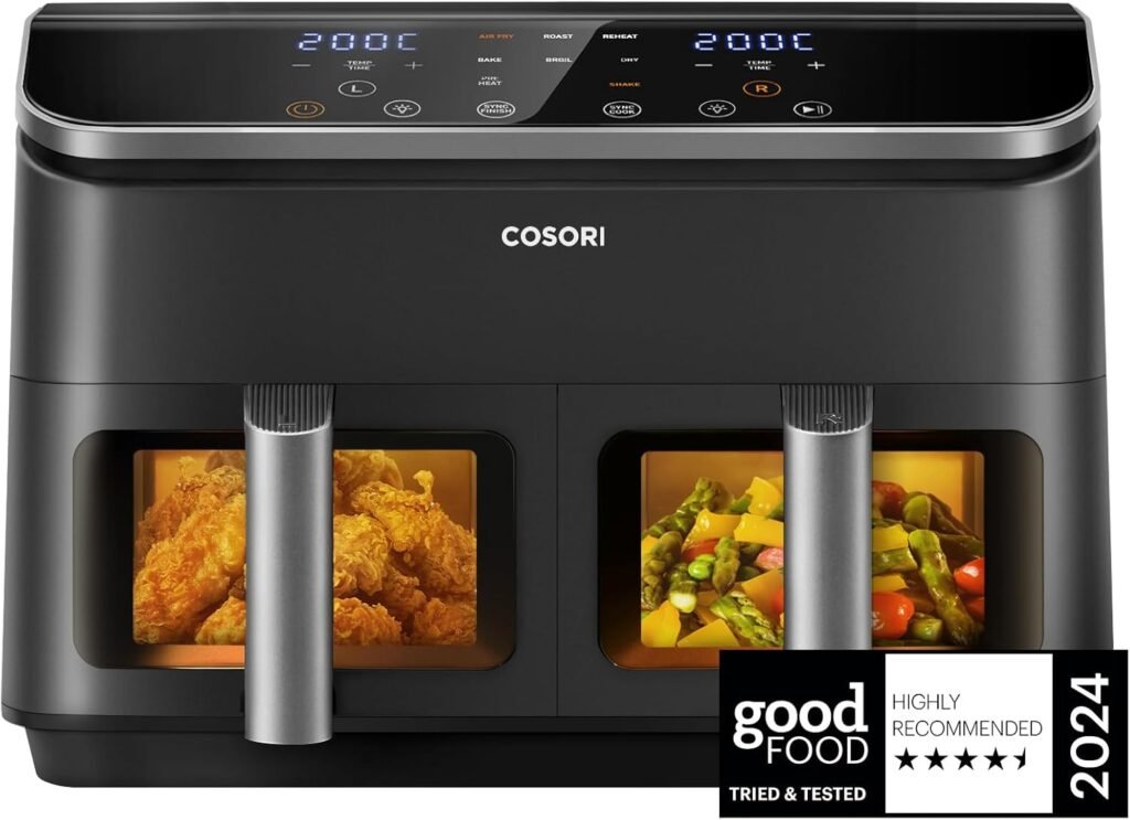 COSORI Dual Basket 8L Air Fryer
